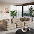 Jubilee 3-Piece Sectional Sofa in Taupe
