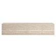 Terra TV Stand in Travertine