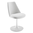 Lippa Swivel Dining Chair in White White