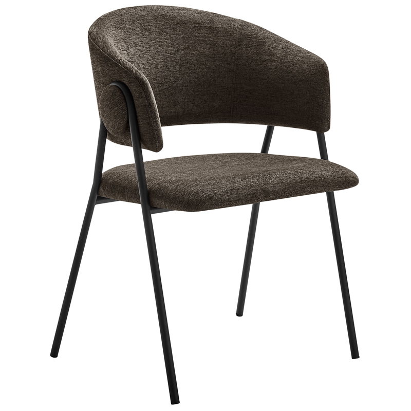 nella dining chairs set of 2 in java black