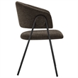 Nella Dining Chairs Set of 2 in Java Black