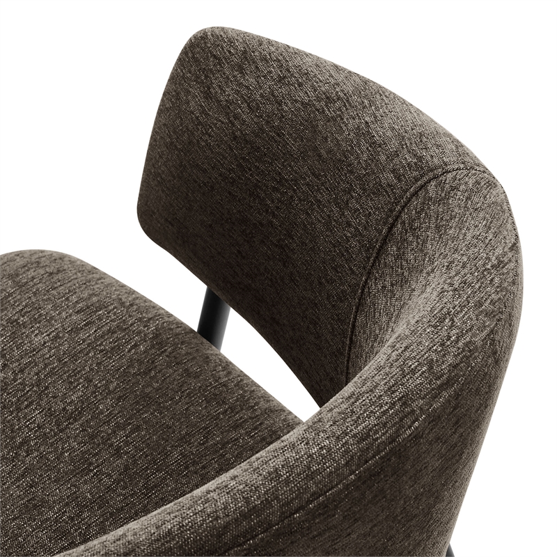 nella dining chairs set of 2 in java black