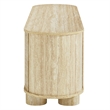 Overture TV Stand in Travertine