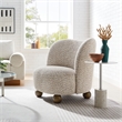 Monroe Accent Chair in Coral Walnut