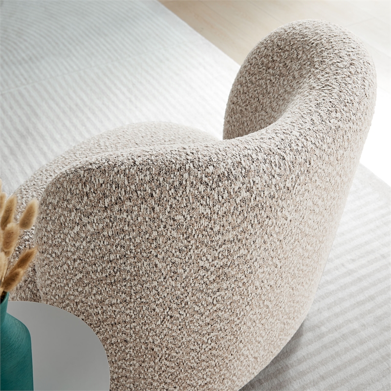 Monroe Accent Chair in Coral Walnut