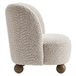 Monroe Accent Chair in Coral Walnut