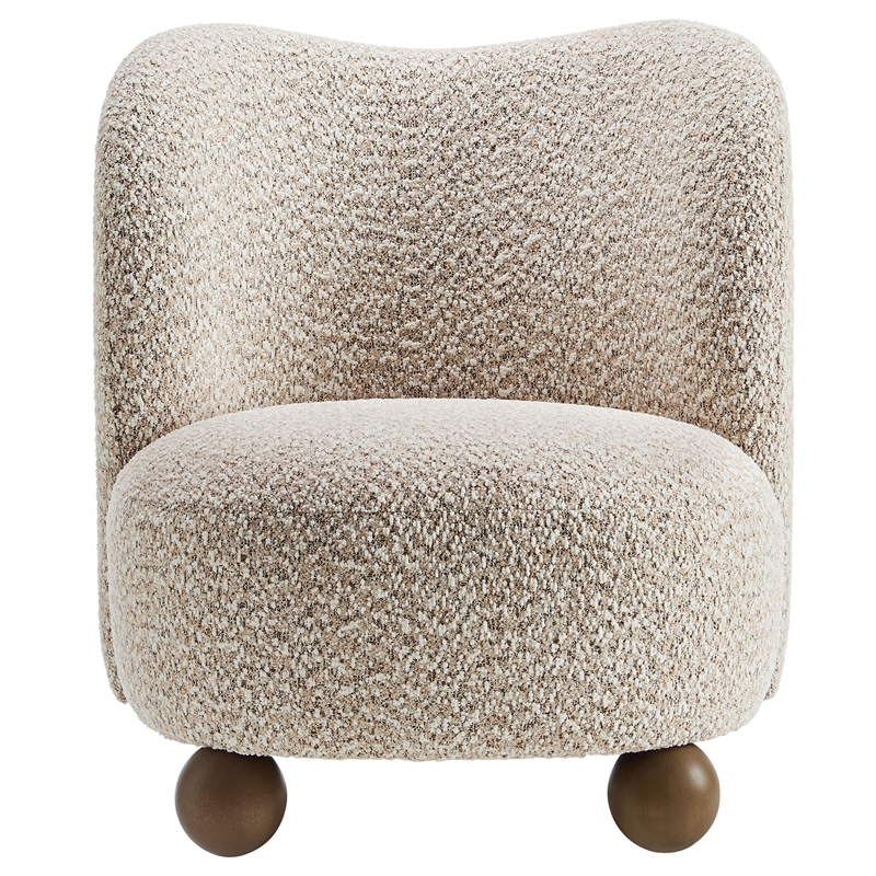 Monroe Accent Chair in Coral Walnut