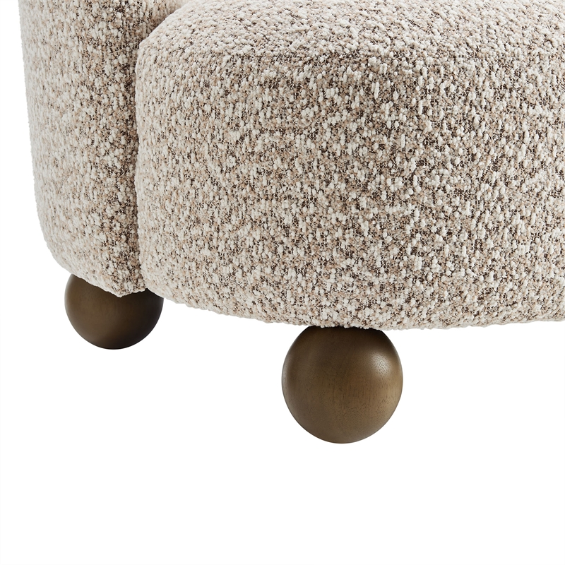 Monroe Accent Chair in Coral Walnut