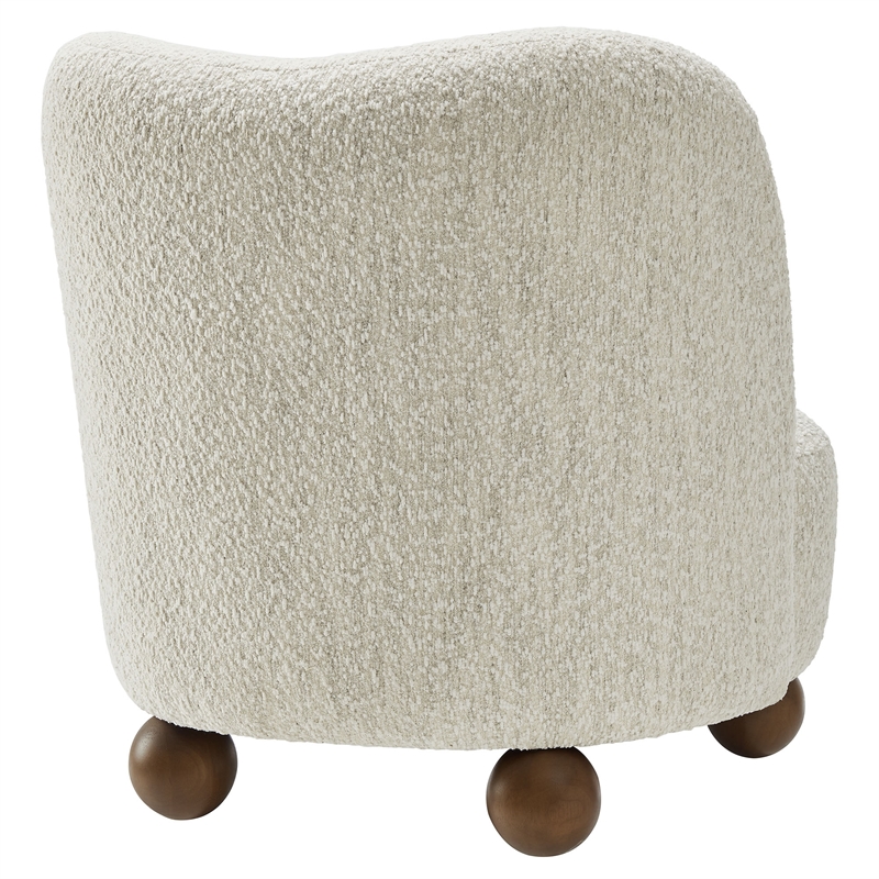 Monroe Accent Chair in Pearl Walnut