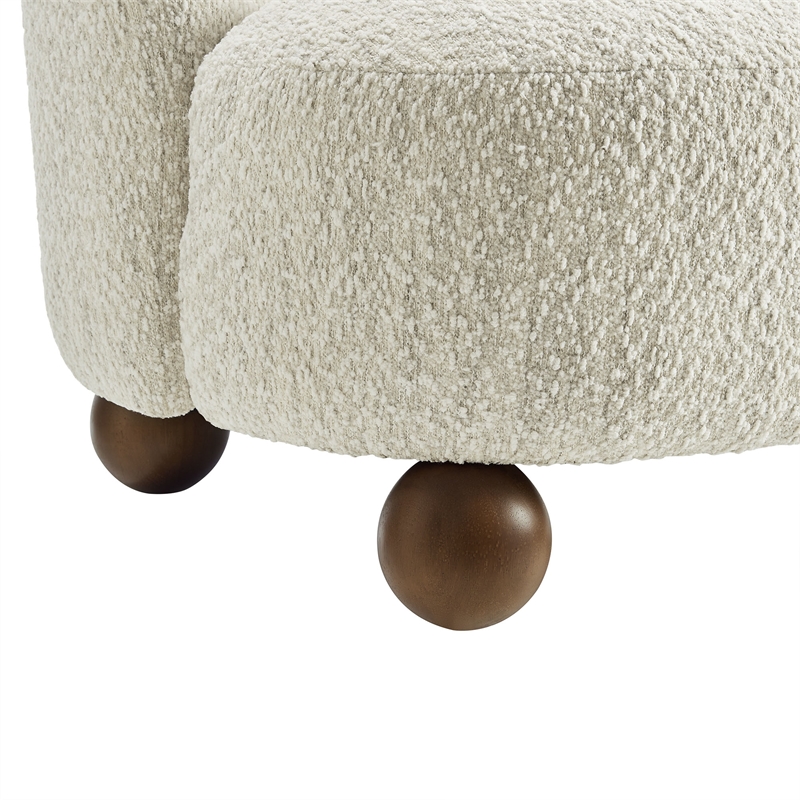 Monroe Accent Chair in Pearl Walnut
