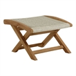 Vienna Folding Ottoman in Natural Natural