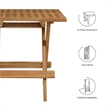 Vienna Side Table in Natural