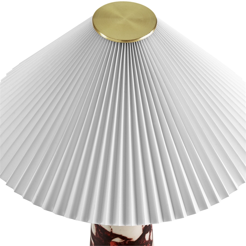 Nera Table Lamp in Red