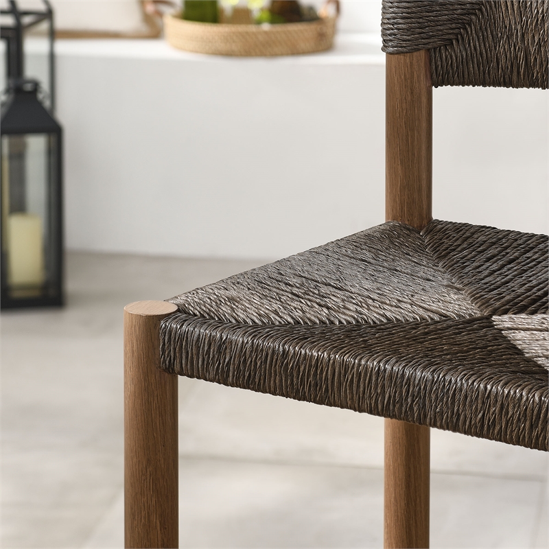 Parkland Counter Stools Set of 2 in Walnut