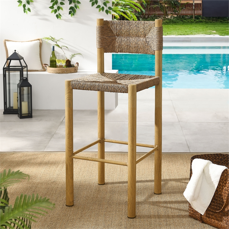 Parkland Bar Stools Set of 2 in Natural