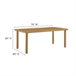 Parkland Dining Table in Natural