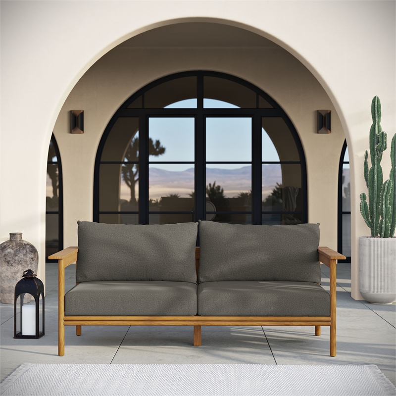 Wren Sofa in Natural Flint Gray