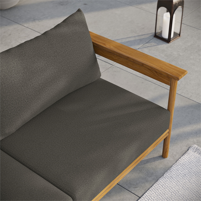 Wren Sofa in Natural Flint Gray
