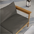 Wren Sofa in Natural Flint Gray