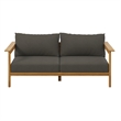 Wren Sofa in Natural Flint Gray