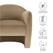 Compose Accent Chair in Taupe