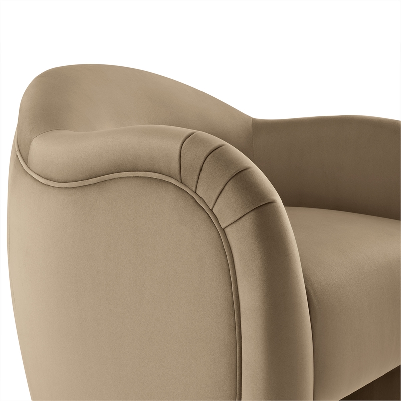 Compose Accent Chair in Taupe