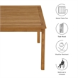 Vienna Dining Table in Natural