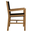 Vienna 7-Piece Dining Set in Natural Black