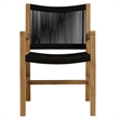 Vienna 7-Piece Dining Set in Natural Black