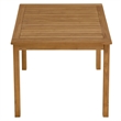 Vienna 3-Piece Dining Set with Armless Chiars in Natural Natural