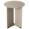 Modway Tecton Powder-Coated Aluminum Patio End Table in Khaki