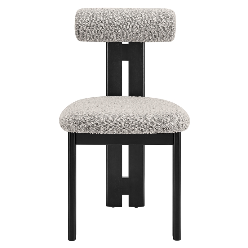 Torian Dining Chair Set of 2 in Wenge Taupe