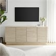 Render Sideboard Cabinet TV Stand in Travertine
