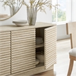 Render Sideboard Cabinet TV Stand in Travertine