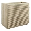 Render Bathroom Vanity Cabinet (Sink Not Included) in Travertine
