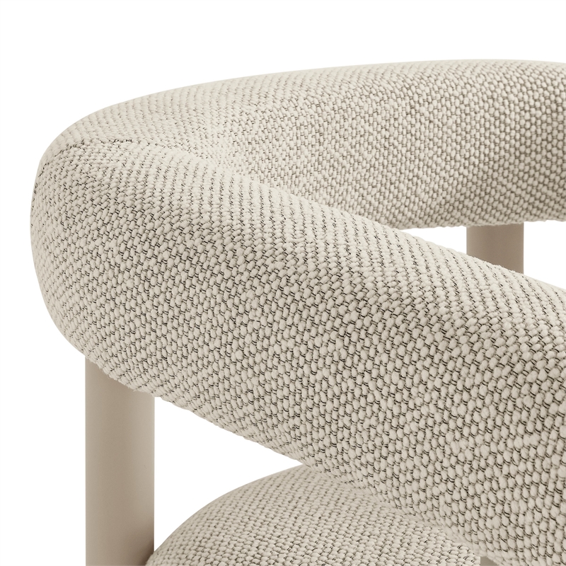 Nautica Dining Armchairs Set of 2 in Ivory Taupe