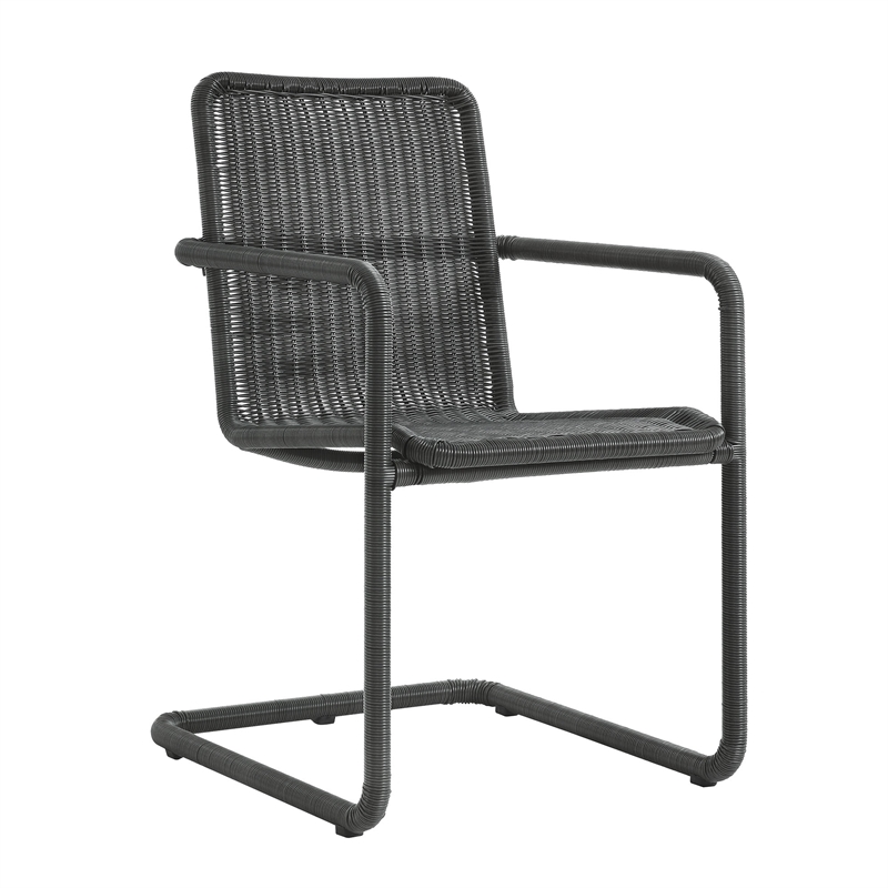 Abacus Dining Chairs Set of 2 in Slate
