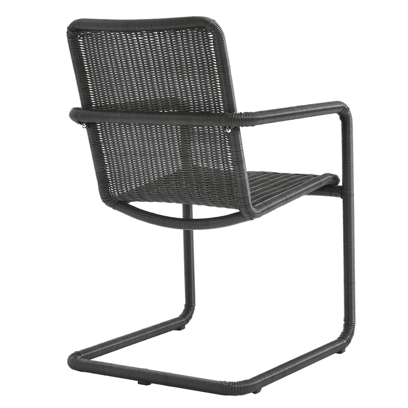 Abacus Dining Chairs Set of 2 in Slate