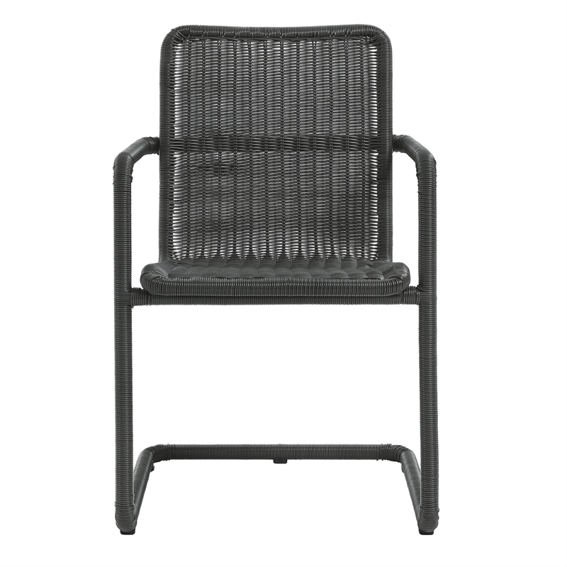 Abacus Dining Chairs Set of 2 in Slate