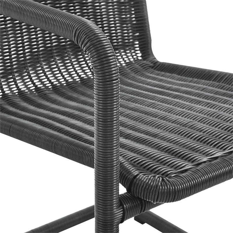 Abacus Dining Chairs Set of 2 in Slate