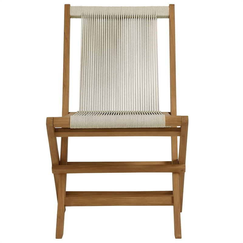 Vienna Folding Chairs Set of 4 in Natural Natural