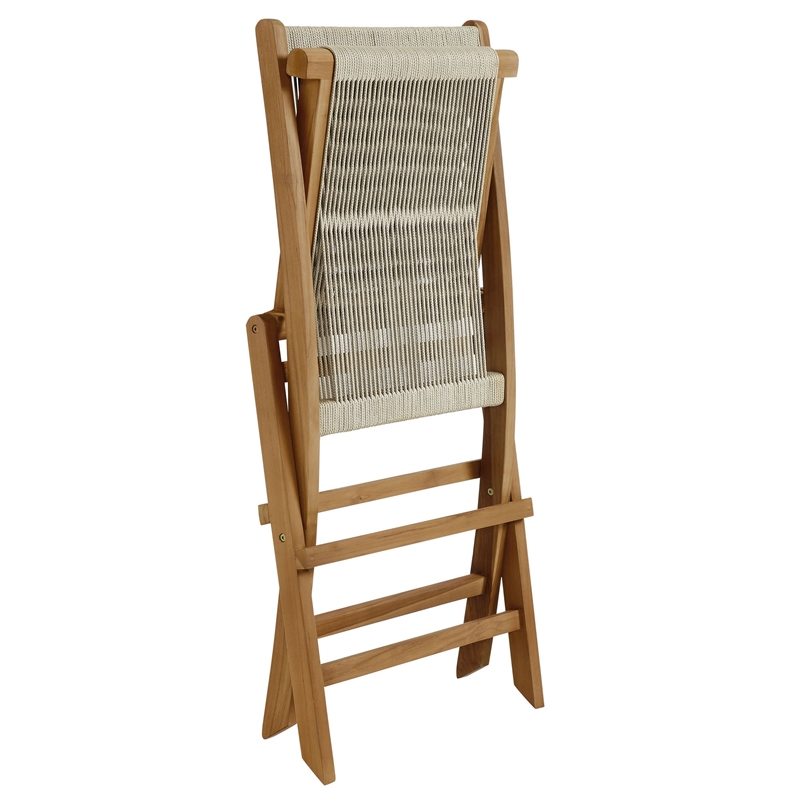 Vienna Folding Chairs Set of 4 in Natural Natural