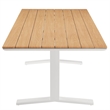 Gavelston Dining Table in Natural White