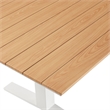 Gavelston Dining Table in Natural White