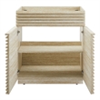 Render Bathroom Vanity Cabinet (Sink Not Included) in Travertine