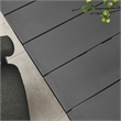 Modway Dining Table in Graphite