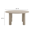 Nautica Dining Table in Taupe