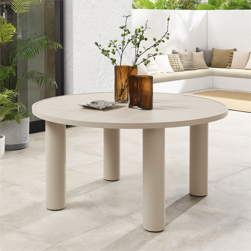 Nautica Dining Table in Taupe