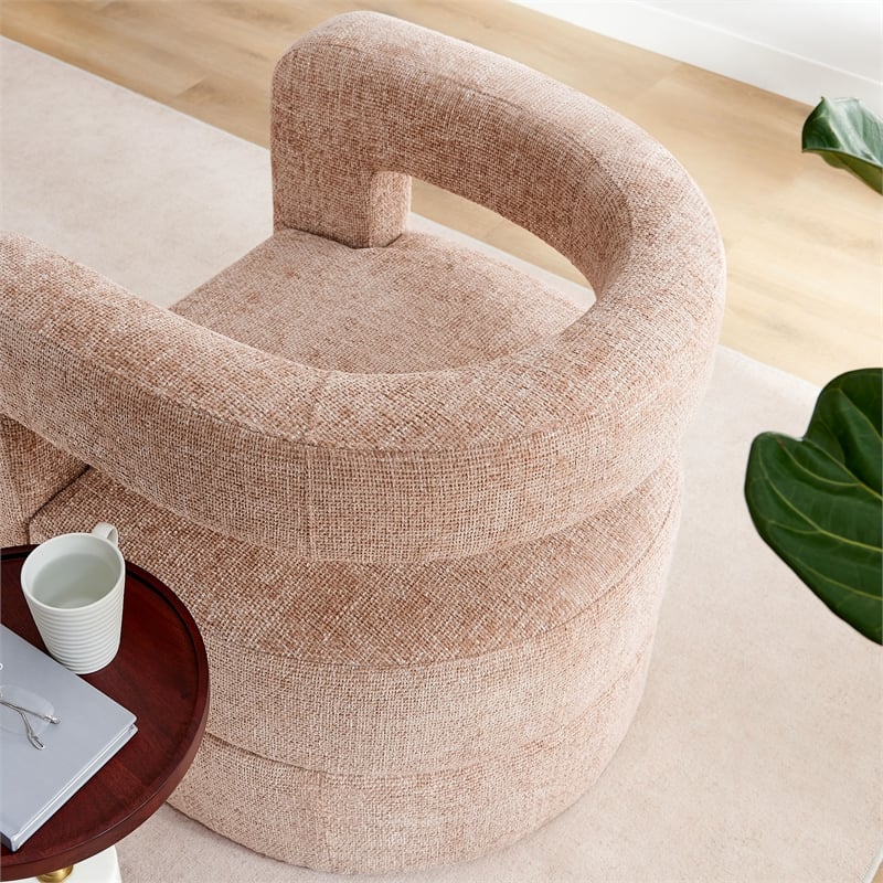 Jaylin Accent Chair in Blush