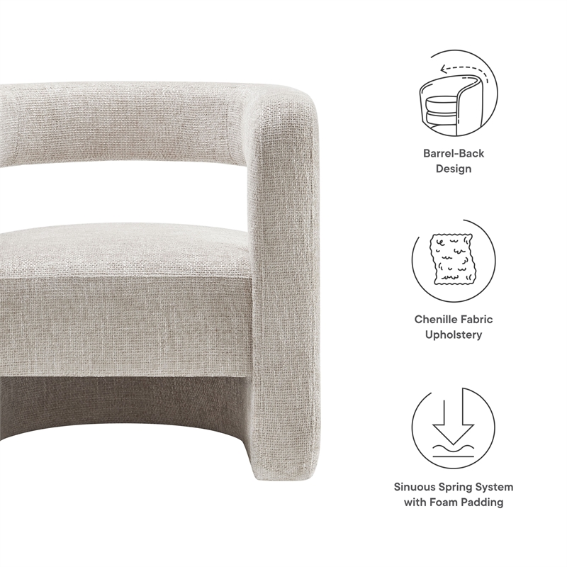 Jaylin Accent Chair in Dove Gray
